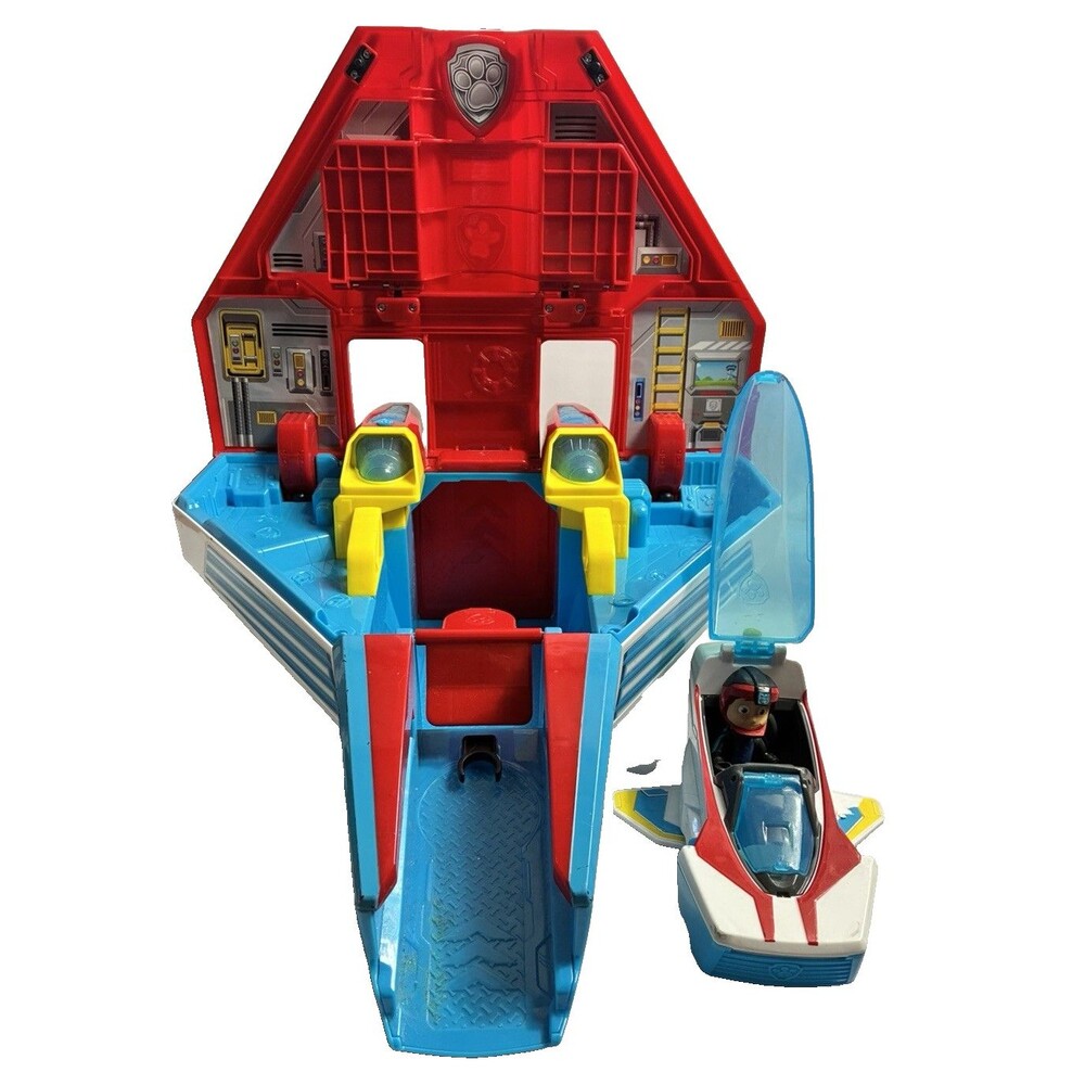 Paw Patrol 2-in-1 Transforming Mighty Pups Jet Command Control Center w Ryder